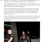 Ósannindin um Tarfinn. Skjáskot af DV.